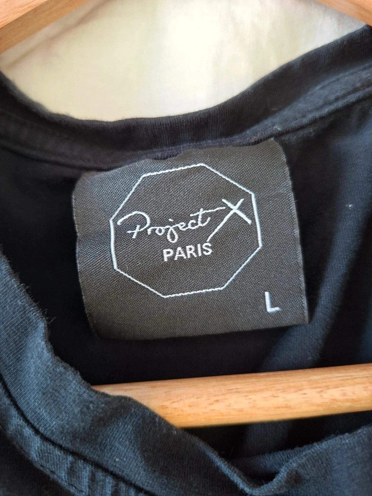 Tee-shirt noir homme - taille L - Project x Paris – photo 3